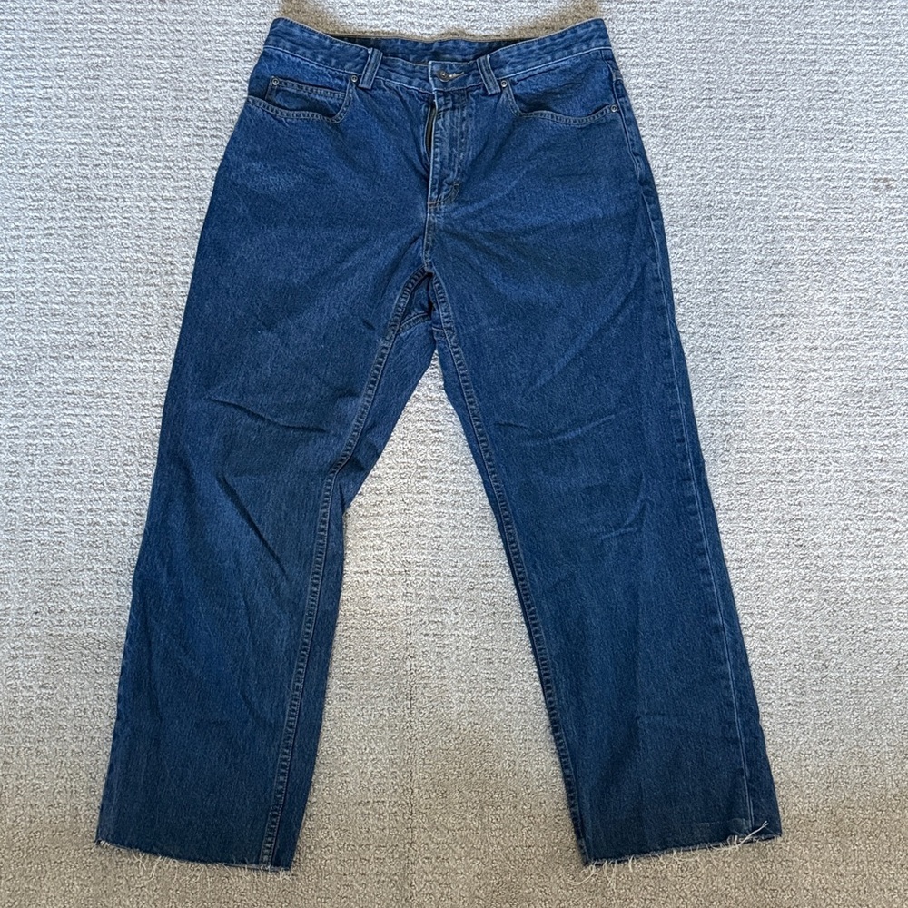 Duluth Trading Co Relaxed Fit Blue Jeans